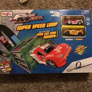Super Speed Loop Track with Cars